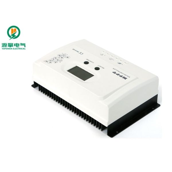 Auto Detect 40A Solar Charge Controller Regulator Natural Cooling Design With