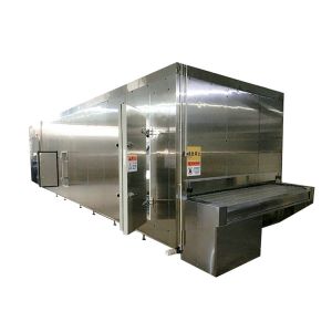 100kg/H SS304 Quick Freezer Vegetables Food Freezing Machine