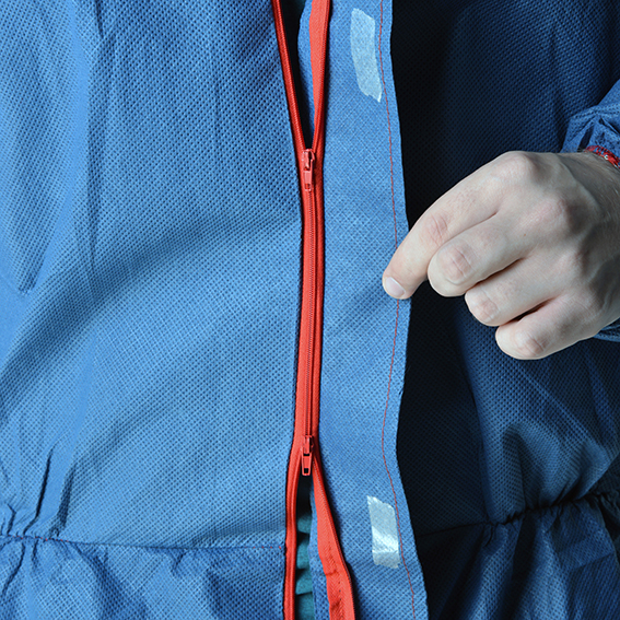 Lightweight Disposable Protective Coveralls Custom Size With Hood For Painters