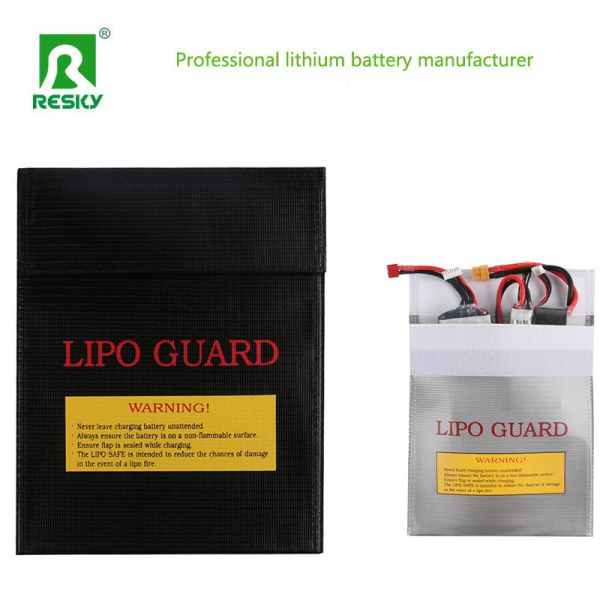 Red Black Silver Fireproof Waterproof RC Lithium Battery Pack Safe Charging