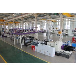SPC Floor Sheet Extrusion Line