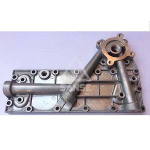 Cheap S6D95 Oil Cooler Cover Engine Side Cover Fit Excavator PC200-5 Engine for sale