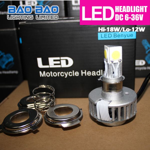 BB-M3 1800LM COB Motorcycle LED Headlight