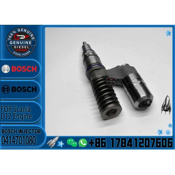 Original Diesel Fuel Unit Injector 0414701080 0414701081 For SCANIA 124 DC12.01