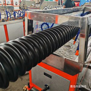 Cheap PE PP Spiral Pipe Extrusion Line Water Cooling Way STSG—200 Forming Machine for sale