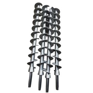 Stainless Blade Carbon Steel Flex Screw Auger Continuous For Powder And Granule