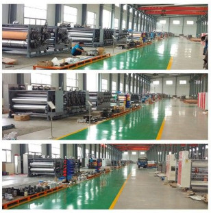 Quality Easy Operating Cardboard Box Manufacturing Equipment 150-250 M/Min Speed wholesale