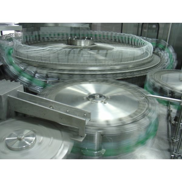 Professional Automatic Liquid PET bottles Water Filling Machines / filler