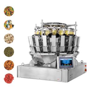 Automatic Cheese Multihead Weigher And Cheese Packaging Machine For Soft And