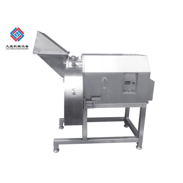Quality High Efficient Chicken Frozen Meat Dicer Machine Frequency Inverter Control wholesale