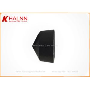High Speed Machining Solid Cbn Milling Inserts Halnn Tools Custom Made Size