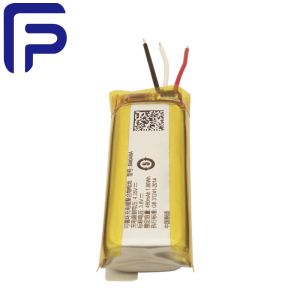 Rechargeable Lithium Ion Battery Pack , Bluetooth Headset Battery 510mAh 3.8V