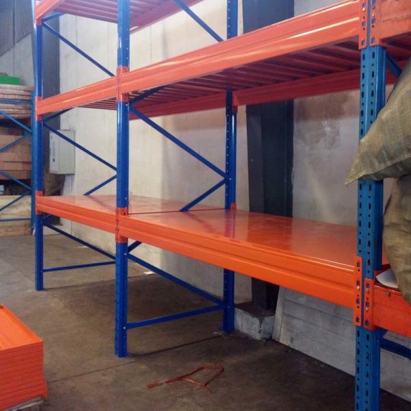 Customizable Warehouse Steel Rack with Powder Coating and Adjustable Height