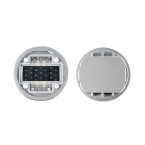 GPS Synchronization Solar Road Studs IP67 Cat Eye Reflector Floor Lamp Deck