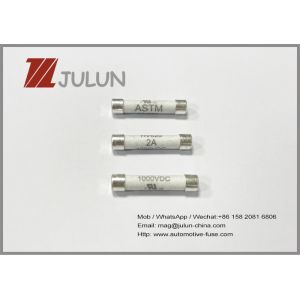 6x30mm 1000VDC / AC Fast Acting Ceramic Tube Fuses For Digital Measuring