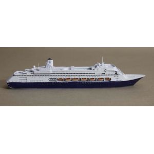Alloy Casting Coast Guard Ship Models , ABS MS Volendam Cruise Ship For Gift