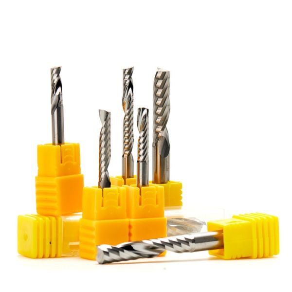 YingBa Factory Sales High Quality 3.175mm-6mm Carbide Single Flute Spiral End
