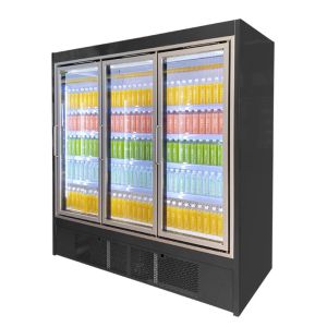 Upright Supermarket Multideck Open Chiller Frost Free With Sliding Glass Doors