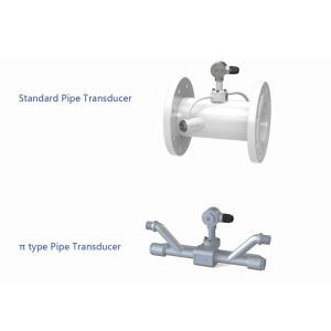Doppler In Line Pipe Type Ultrasonic Flow Meters For Waste Water Treatment