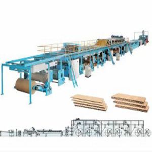 1600mm Corrugated Carton Box Machine For 5 Layer Cardboard