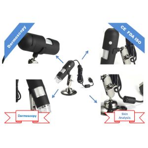 3 in 1 facial machine Skin Scanner Machine 10mm - 500mm Manual Focus