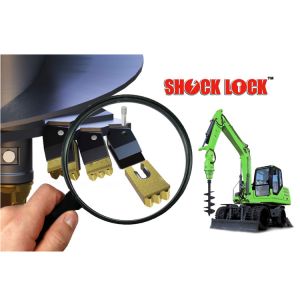 Skidsteer Attachments Weight 6T Hydraulic Earth Auger Excavator Digger Machine