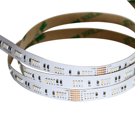Super Bright 2216 LED Strip Narrow 240leds/M SMD2110 CRI95 2200K RGB+W CCT 1800K
