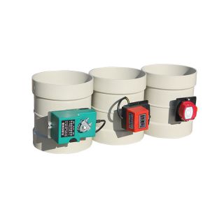 Pvc Manual / Automatic Flat Rectangular Zone Dampers For Air Conditioning System