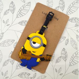 Fashionable Custom Soft PVC Silicone Rubber Label and Luggage Tag