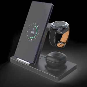 Night Light 3W Foldable Wireless Charging Station with Custom Logo
