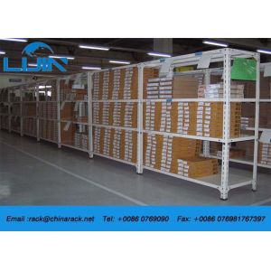 Four Layers Light Duty Shelf , Adjustable Warehouse Storage Racks