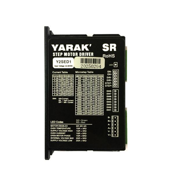 Y2SED1 3.0A 2 Phase DC Stepper Motor Drive Nema 8 To 17 Hybrid Stepper Motor