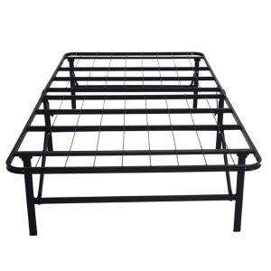 China Modern Apartment Steel Wire Folding Single Bed Base with Space-Saving Design on sale