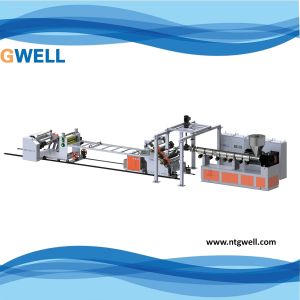 Cheap Single Screw PP Thick Plastic Board Making Machine Extrusion Line for sale