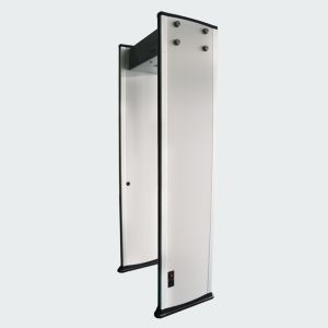 LED Display Walk Through Metal Detector Door Infrared Temp Checking 4-8KHZ