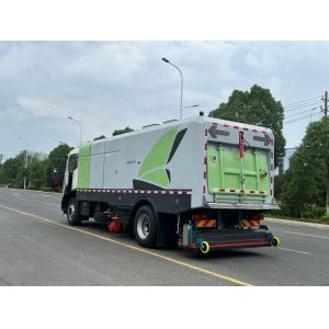 Dongfeng 10 Ton Sweeper Truck Garbage Compactor Street Sweeper Truck