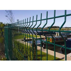 Round Post ISO9001 4.5mm Welded Mesh Fencing