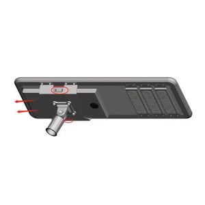 Integrated High Power 100W All In One Solar Street Light