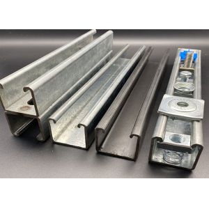 Stainless Steel 41x62 Unistrut Back To Back Strut 3.0mm Powder Coating