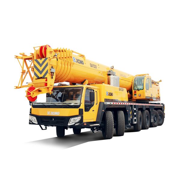 QAY 220 All Terrain Crane South Africa Customerized Color 55 Ton Truck Crane for