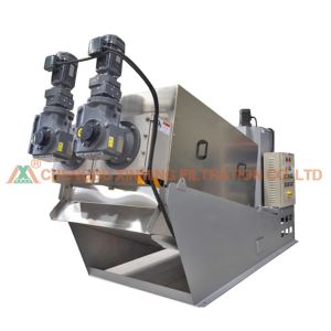 Highly Automatic Municipal Sludge Dewatering Machine Conch Sludge Dehydrator