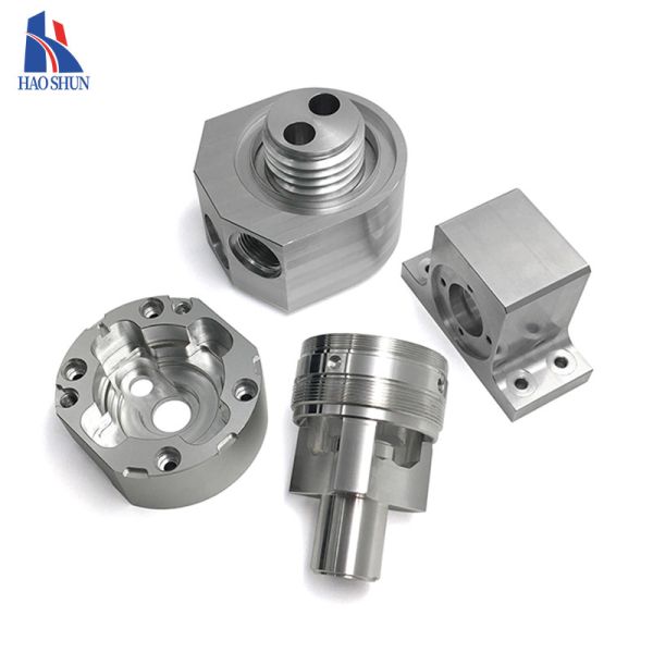 Precision 5 Axis CNC Milling Parts Machining Metal Block Machined Anodized
