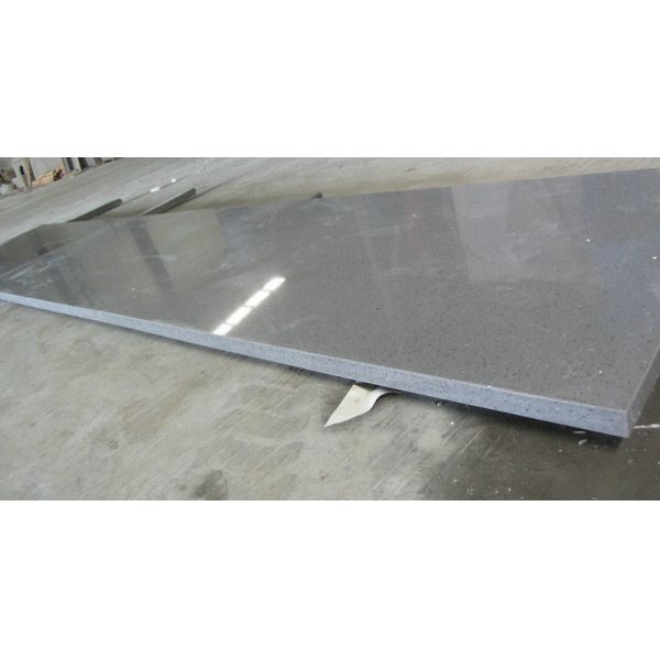 Scratch Resistant Bathroom Quartz Countertops , Stone Kitchen Worktops With