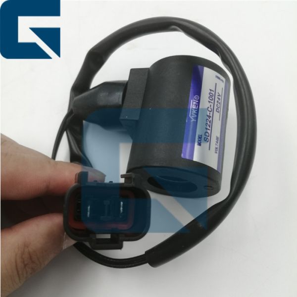 Quality SD1224-C-1001 Swing Solenoid Valve SD1224C-1001 For PC60-8 PC120-6 Excavator wholesale