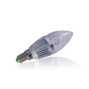 3W E14 180lm 5000K SAMSUNG LED Candle Light Bulbs For Recess Lighting, Shelf