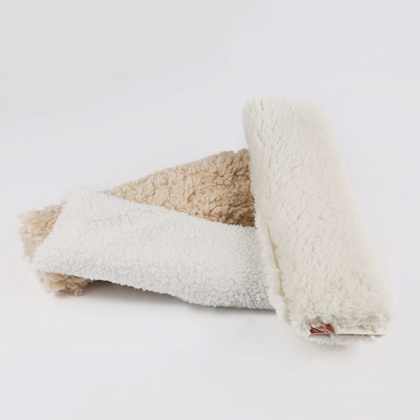 100% Polyester Micro Polar Sheepskin Sherpa Fleece Blanket with Tear-Resistant