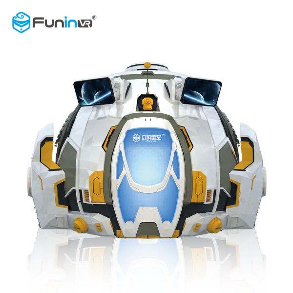 Quality 1.0kw 9D Game VR Simulator Cinema With 4 Games Little Investment Easy To Use wholesale