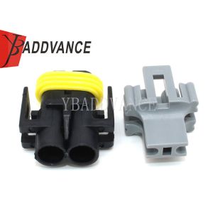Female Socket Weather Pack Connector H8 H9 H11 Light Bulb Holder For GM 12124819
