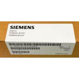 Cheap SIEMENS 6ES7193-0CC10-0XA0 SIMATIC DP, TERMINAL BLOCK TB6/AC (ET 200B) FOR DIGITAL ELECTR. SUBMODULES WITH 2-WIRE SCREW-TYPE TERMINALS, W = 235 MM for sale