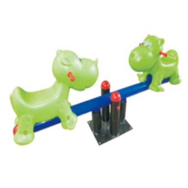 Quality Backyard Seesaw Playground Equipment / Children Commercial Playground Seesaw wholesale